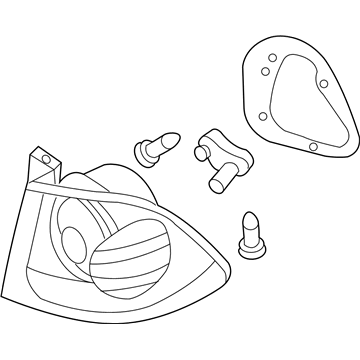 Kia 924022G030 Lamp Assembly-Rear Combination