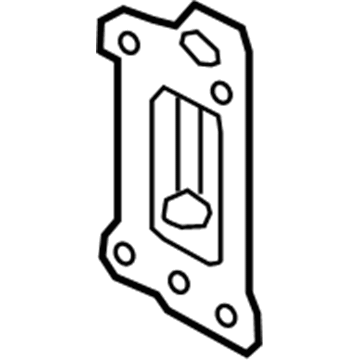 Kia 64123D9000 Reinforcement-Fem Mounting, RH