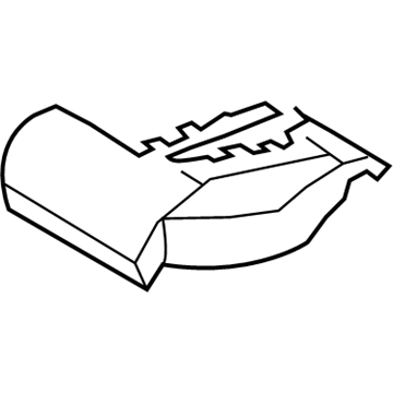 Lexus 71502-60510 Pad Sub-Assembly, Front Seat