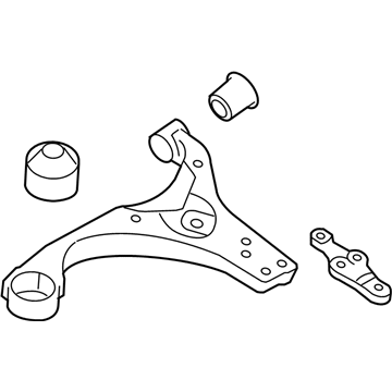 Hyundai 54501-2H000 Arm Complete-Front Lower, RH