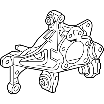 Lexus 42304-06320 Carrier Sub-Assembly, RR