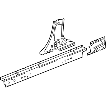 GM 94534176 Inner Rocker