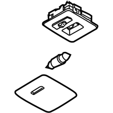 Infiniti 26410-AQ001 Lamp Assembly-Room