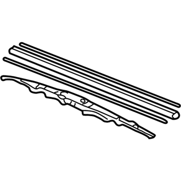 Honda 76620-S9A-306 Blade, Windshield Wiper (525Mm)