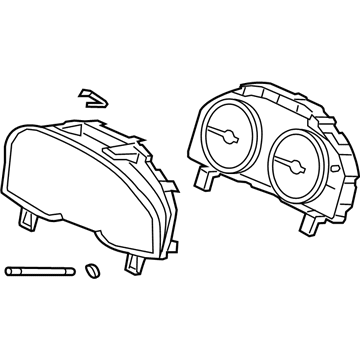 Acura 78100-TX4-A01 Meter Assembly, Combination (Denso)