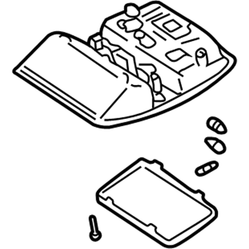 Lexus 81208-30020-A0 Lamp Sub-Assembly, Map