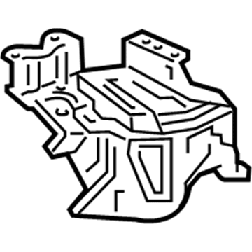 Acura 60630-STX-A01ZZ Base, Battery Setting
