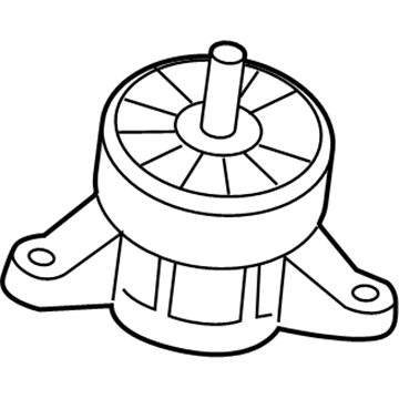 Hyundai 21812-B1250 Insulator-Hydraulic, RH