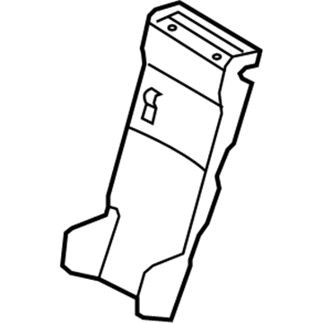 Hyundai 89323-0W500-HZ Board Assembly-2ND Back ARMREST, LH