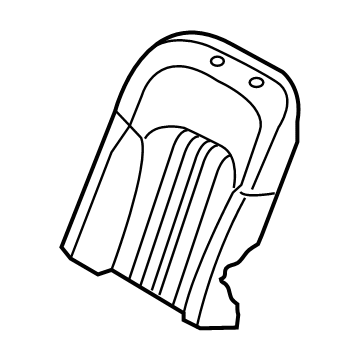 Hyundai 89460-D2430-NNQ Covering-RR Seat Back, RH