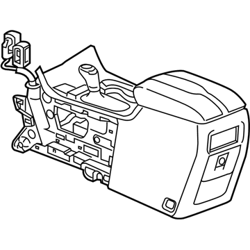 GM 84454265 Console Assembly