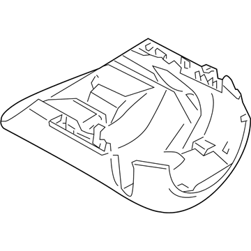 BMW 61-31-6-950-262 Trim Panel, Steering Column, Bottom