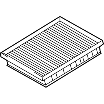 Lexus 17801-37021 Air Cleaner Filter Element Sub-Assembly