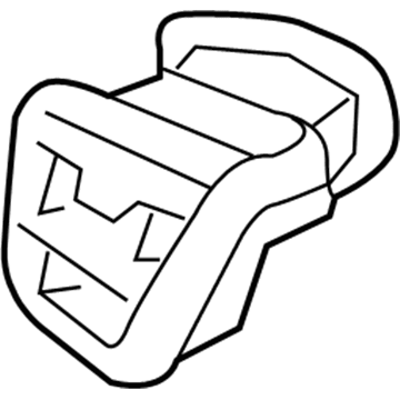 Hyundai 97490-2V000-PD5 Duct Assembly-Side Air Ventilator, RH