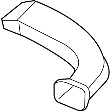 Hyundai 97471-2V000 Connector-Air Ventilator Duct, RH