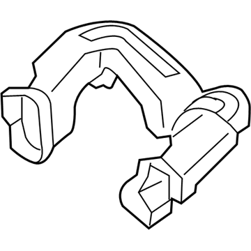 Hyundai 97470-2V000 Connector-Air Ventilator Duct, Center
