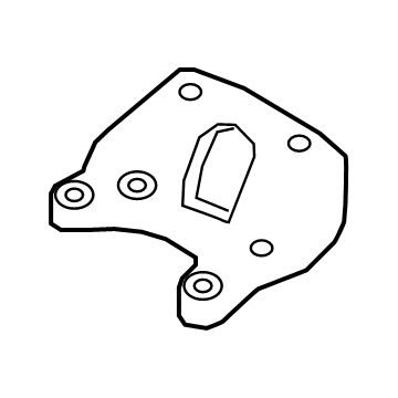 Infiniti 11332-5NA0A Bracket-Engine Mounting, Rear RH