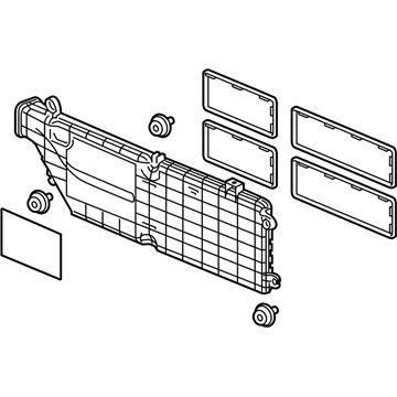 Honda 1J649-6L2-A00 SET, BAT INLET DUCT