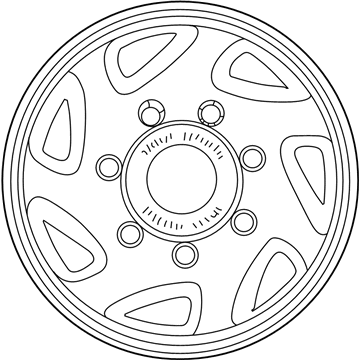Ford 4C3Z-1130-AB Wheel Cover