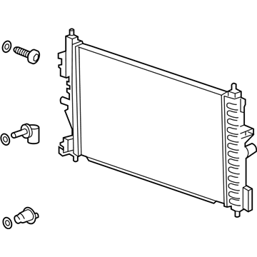 GM 13330390 Radiator