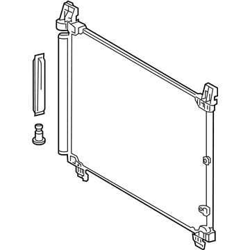 Lexus 88460-24120 CONDENSER Assembly