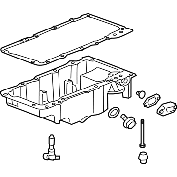 GM 12616129 Pan Asm-Oil