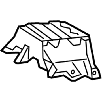 Toyota 57054-06040 Reinforce Plate