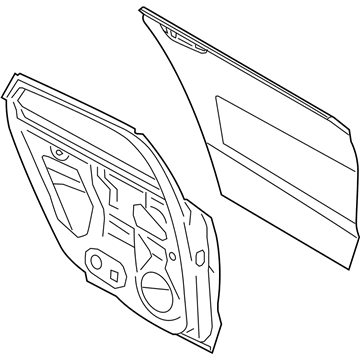 Ford DS7Z-5424630-A Door Shell