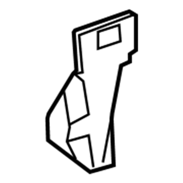 Lexus 52155-53060 Support, Rear Bumper Side, NO.1 RH