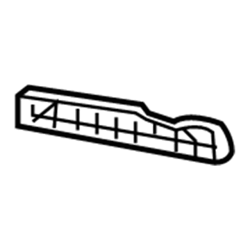 Lexus 52158-53060 Support, Rear Bumper Side, NO.2 LH