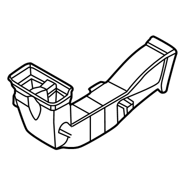Hyundai 97020-N9000 DUCT ASSY-REAR A/VENT, NO.2