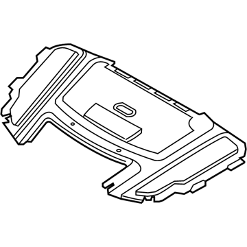 BMW 51-48-7-059-260 Sound Insulating Engine Hood