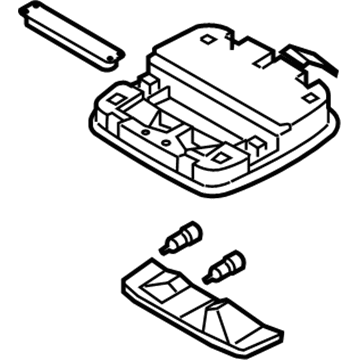 Kia 928303F02226 Lamp Assembly-S/GLASS Overhead