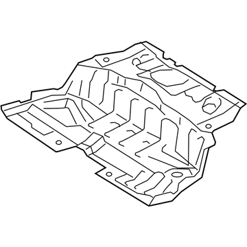 Toyota 58211-52910 Center Floor Pan