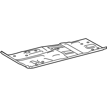 Toyota 58112-52917 Front Floor Pan