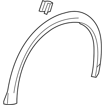 GM 23240650 Molding Asm-Rear Wheel Opening Rear *Service Primer