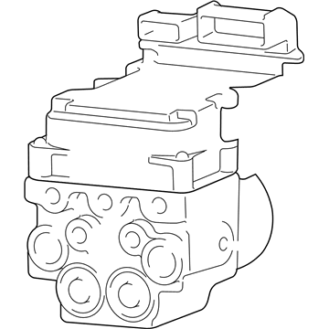 Mopar 55366224AP Anti Lock Brake Pump Assembly