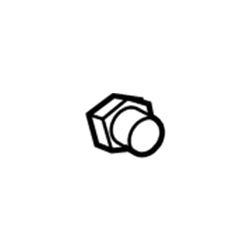 Kia 0B00237160 Nut-Hub, RH