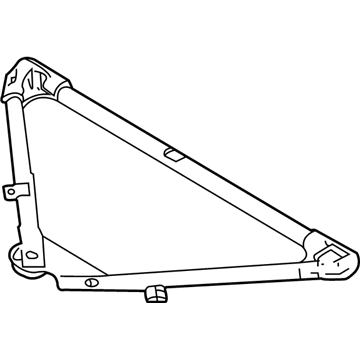 BMW 51-71-7-893-609 Reinforcement Plate