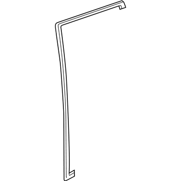 Mopar 55359200AE WEATHERSTRIP-Cargo Door