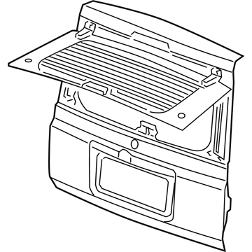 Mopar 55369000AE LIFTGATE-LIFTGATE