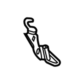 BMW 51-24-7-159-611 Catch Bracket Left