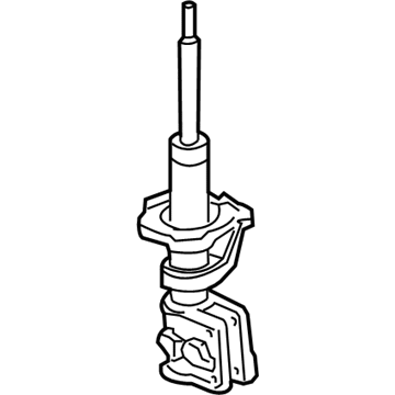 Honda 51606-S5T-A04 Shock Absorber Unit, Left Front