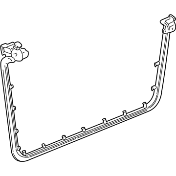 Mopar 5017011AB WEATHERSTRIP-Front Door