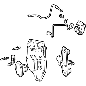 Ford 2W4Z-54203A29-EA Latch Assembly