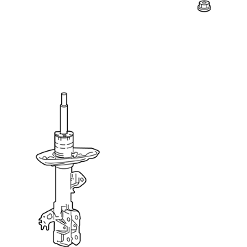 Lexus 48510-80A48 ABSORBER Set, Shock