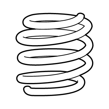 Lexus 48131-33D40 Spring, Coil, FR