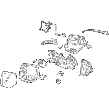 GM 84498306 Mirror Assembly