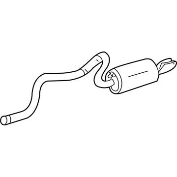 Toyota 17405-0F030 Tailpipe