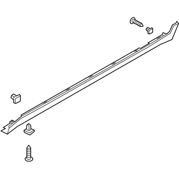 Kia 877522K000 MOULDING Assembly-Side S